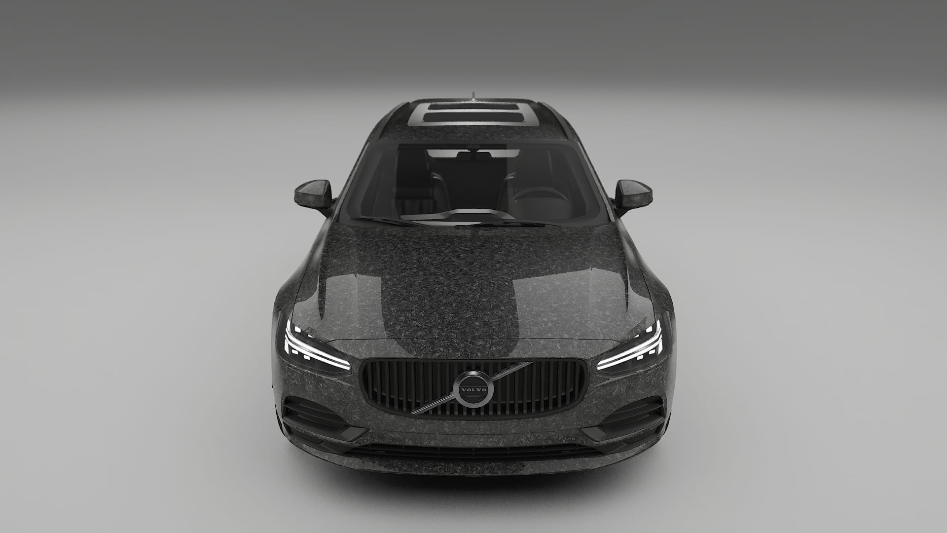 Volvo V90 P5 TPU Lackskyddsfilm | FORGED S Färgskiftande PPF – Komplett Förskuret Kit