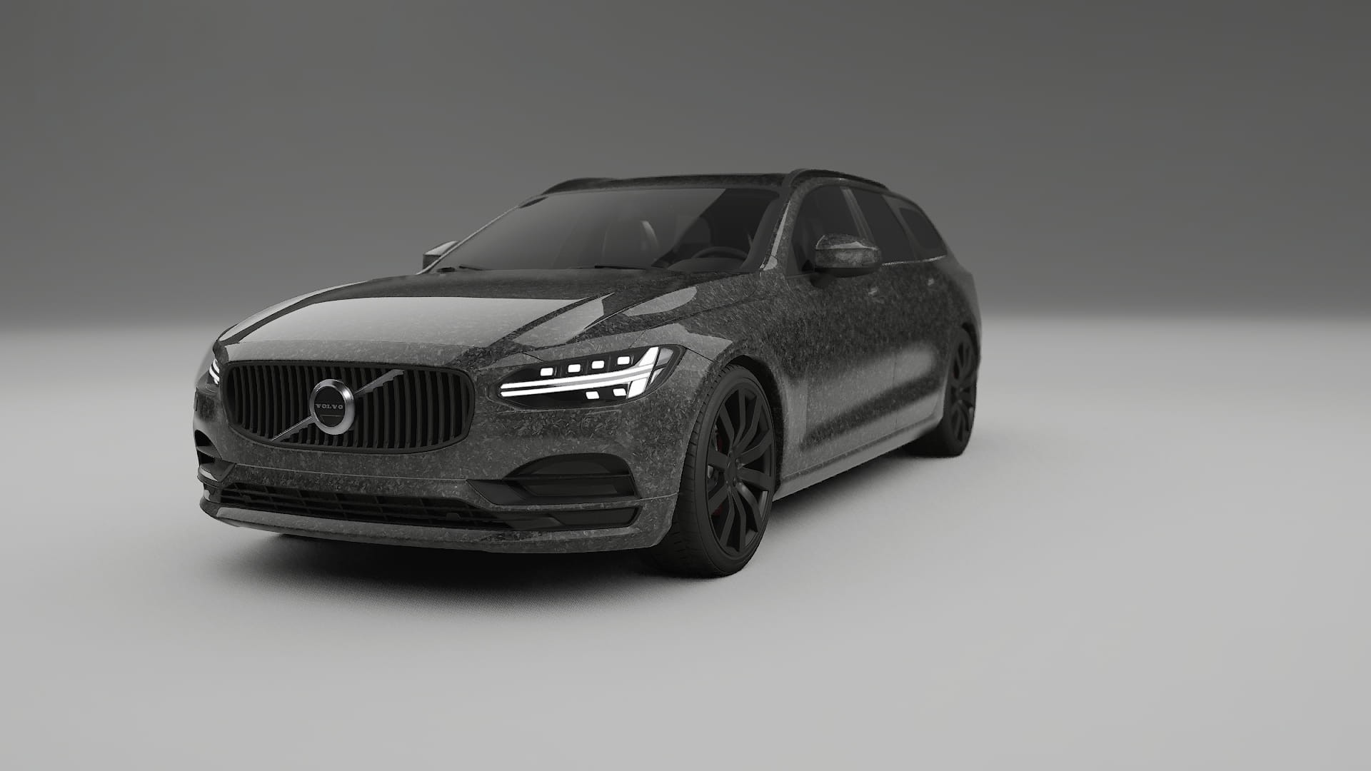 Volvo V90 P5 TPU Lackskyddsfilm | FORGED S Färgskiftande PPF – Komplett Förskuret Kit 2