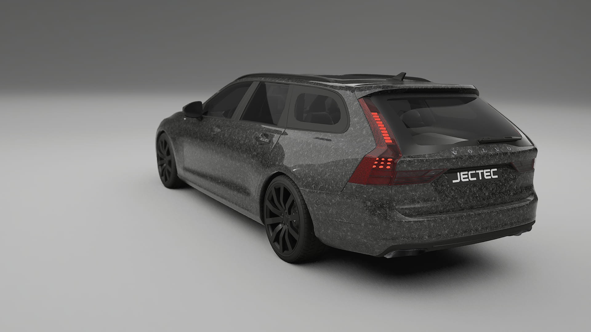 Volvo V90 P5 TPU Lackskyddsfilm | FORGED S Färgskiftande PPF – Komplett Förskuret Kit
