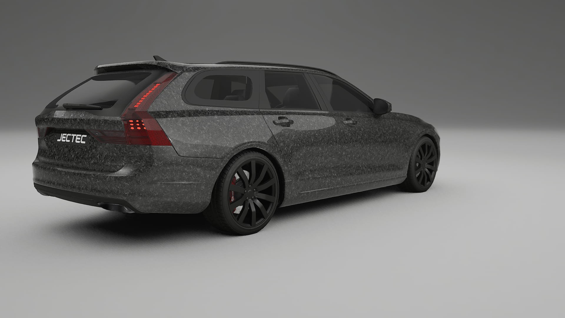Volvo V90 P5 TPU Lackskyddsfilm | FORGED S Färgskiftande PPF – Komplett Förskuret Kit