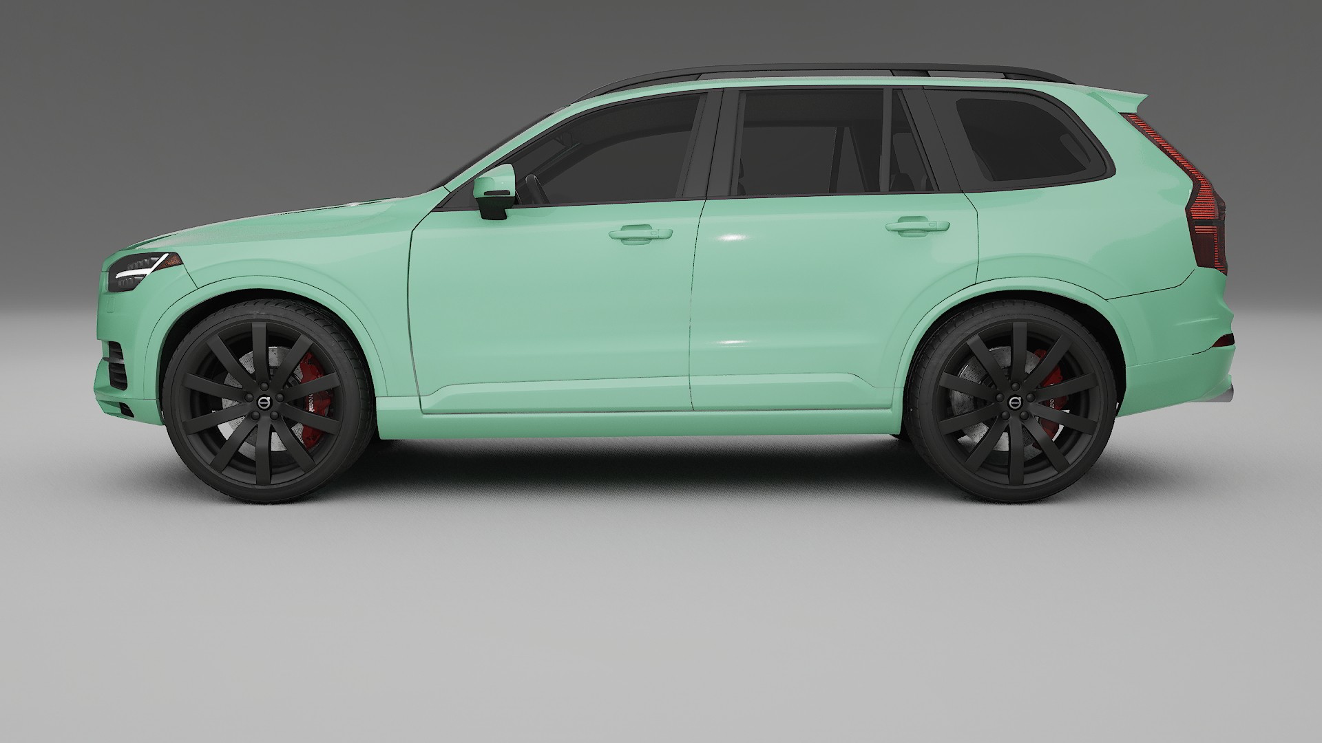 Volvo XC90 SPA TPU Lackskyddsfilm | DUSTY Färgskiftande PPF – Komplett Förskuret Kit