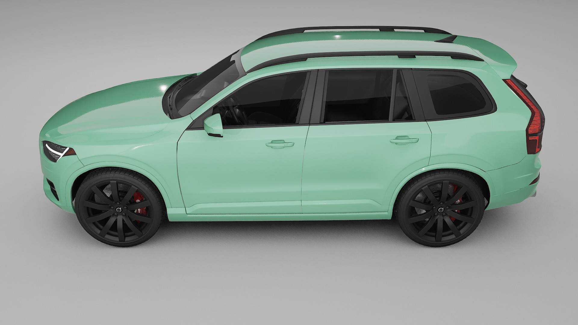 Volvo XC90 SPA TPU Lackskyddsfilm | DUSTY Färgskiftande PPF – Komplett Förskuret Kit