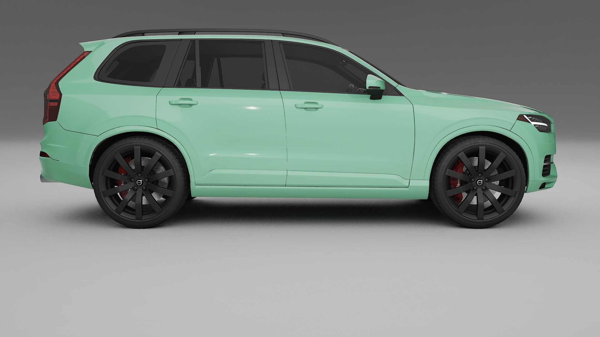 Volvo XC90 SPA TPU Lackskyddsfilm | DUSTY Färgskiftande PPF – Komplett Förskuret Kit