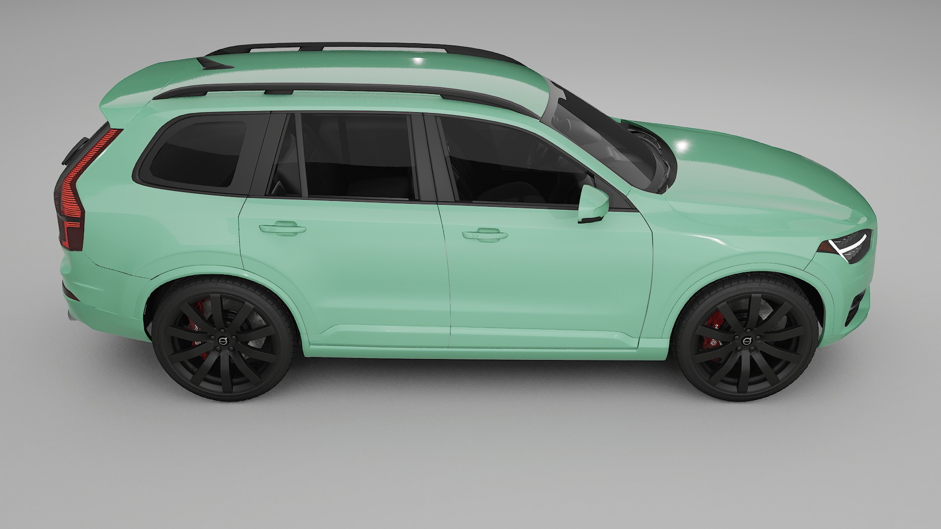 Volvo XC90 SPA TPU Lackskyddsfilm | DUSTY Färgskiftande PPF – Komplett Förskuret Kit