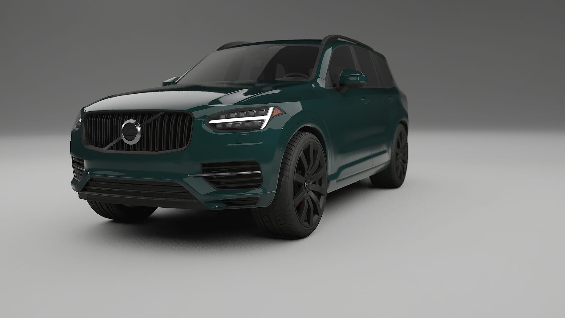 Volvo XC90 SPA TPU Lackskyddsfilm | INFERNO Färgskiftande PPF – Komplett Förskuret Kit