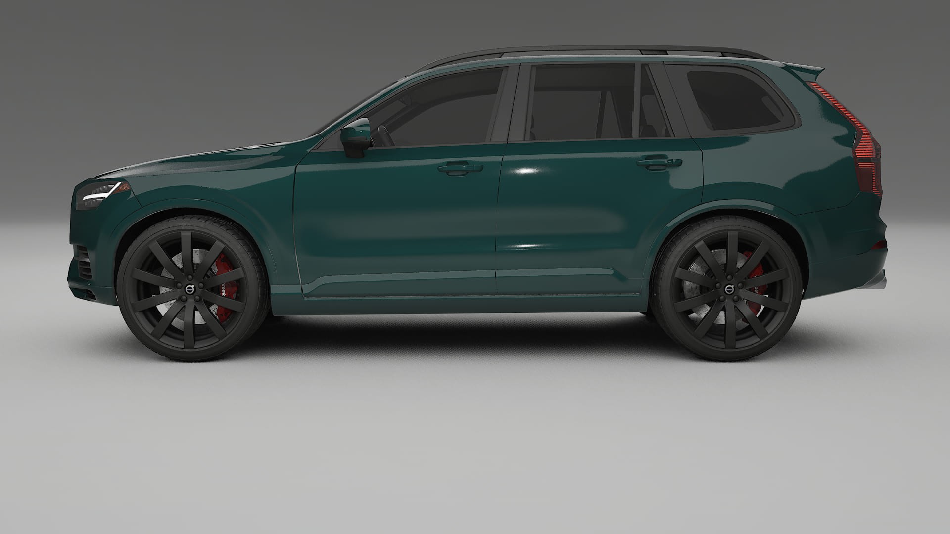 Volvo XC90 SPA TPU Lackskyddsfilm | INFERNO Färgskiftande PPF – Komplett Förskuret Kit
