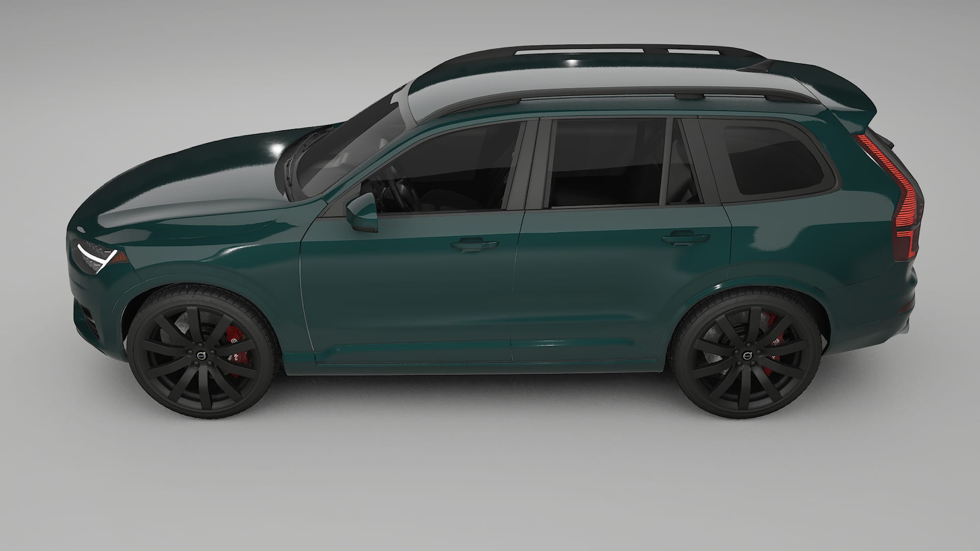 Volvo XC90 SPA TPU Lackskyddsfilm | INFERNO Färgskiftande PPF – Komplett Förskuret Kit