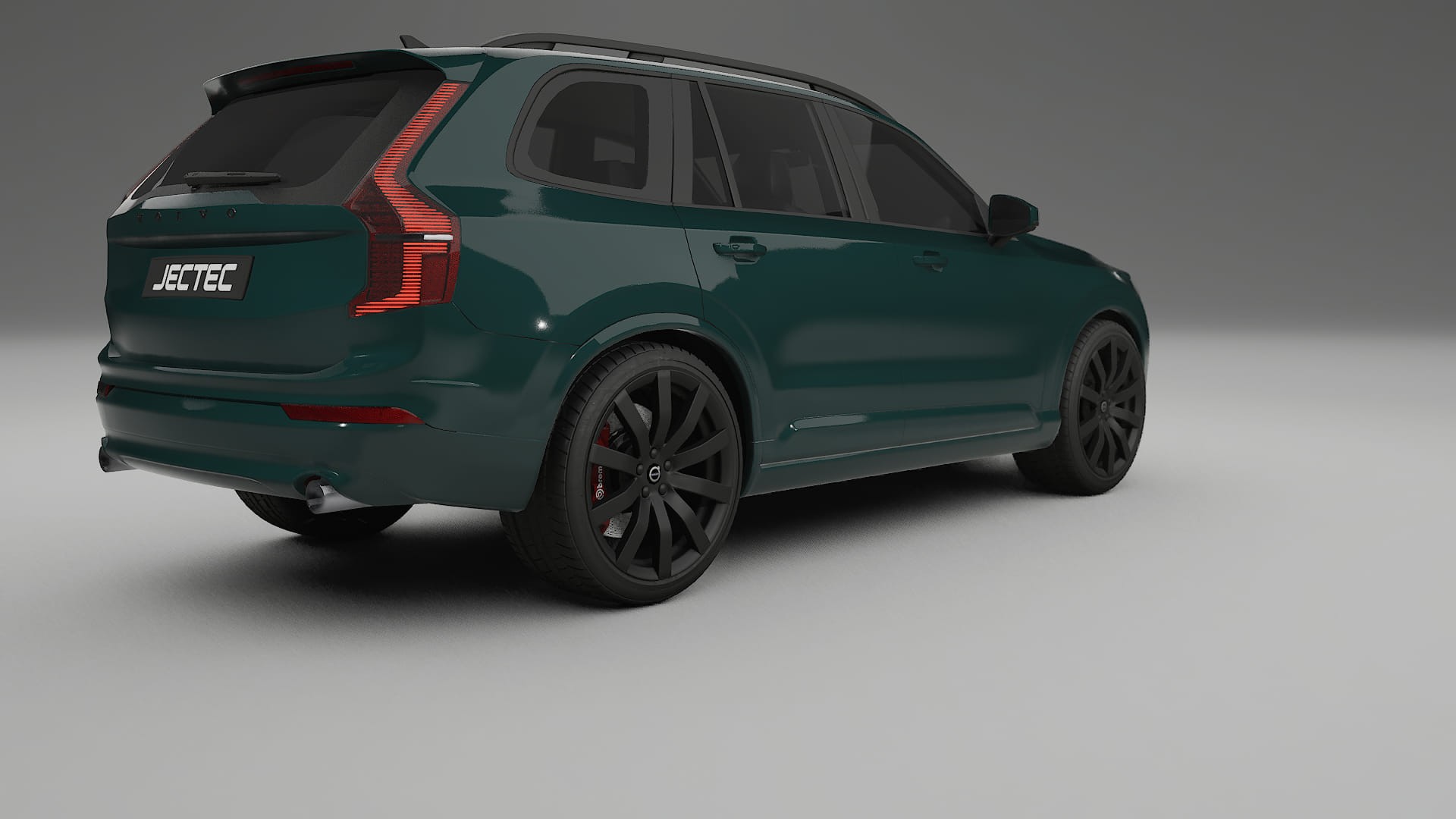 Volvo XC90 SPA TPU Lackskyddsfilm | INFERNO Färgskiftande PPF – Komplett Förskuret Kit