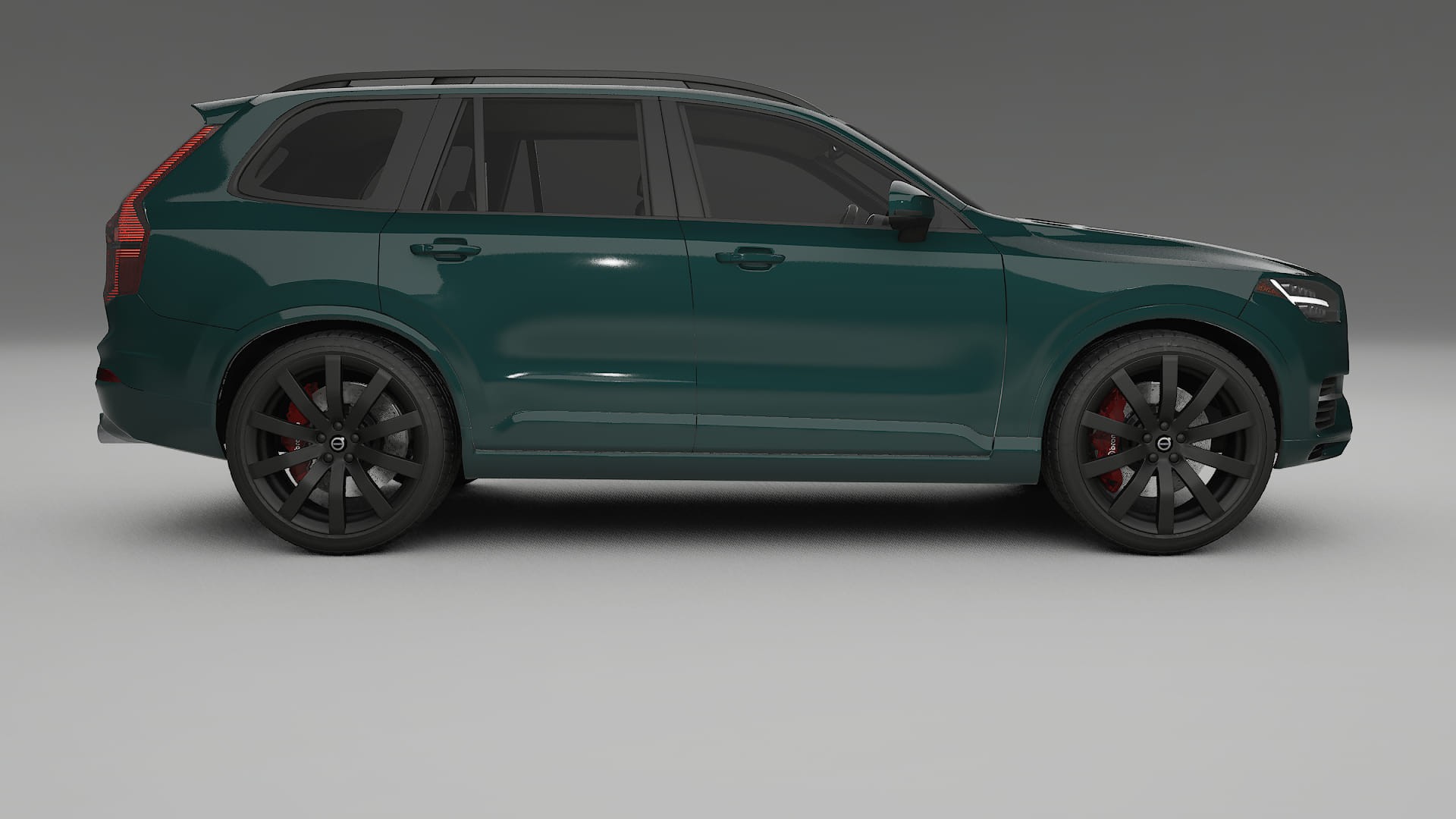 Volvo XC90 SPA TPU Lackskyddsfilm | INFERNO Färgskiftande PPF – Komplett Förskuret Kit