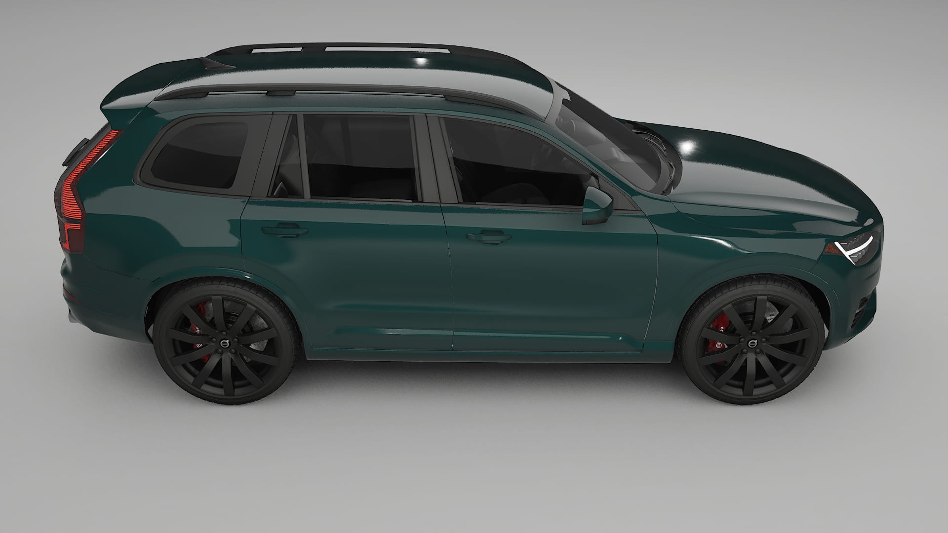 Volvo XC90 SPA TPU Lackskyddsfilm | INFERNO Färgskiftande PPF – Komplett Förskuret Kit