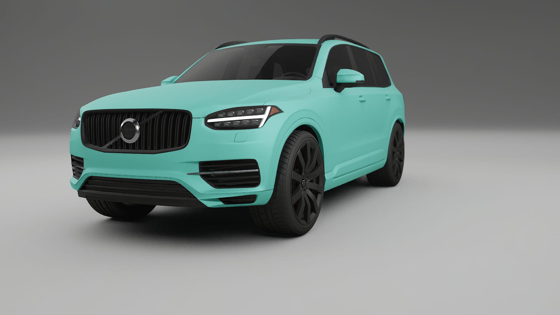 Volvo XC90 SPA TPU Lackskyddsfilm | FROST Färgskiftande PPF – Komplett Förskuret Kit