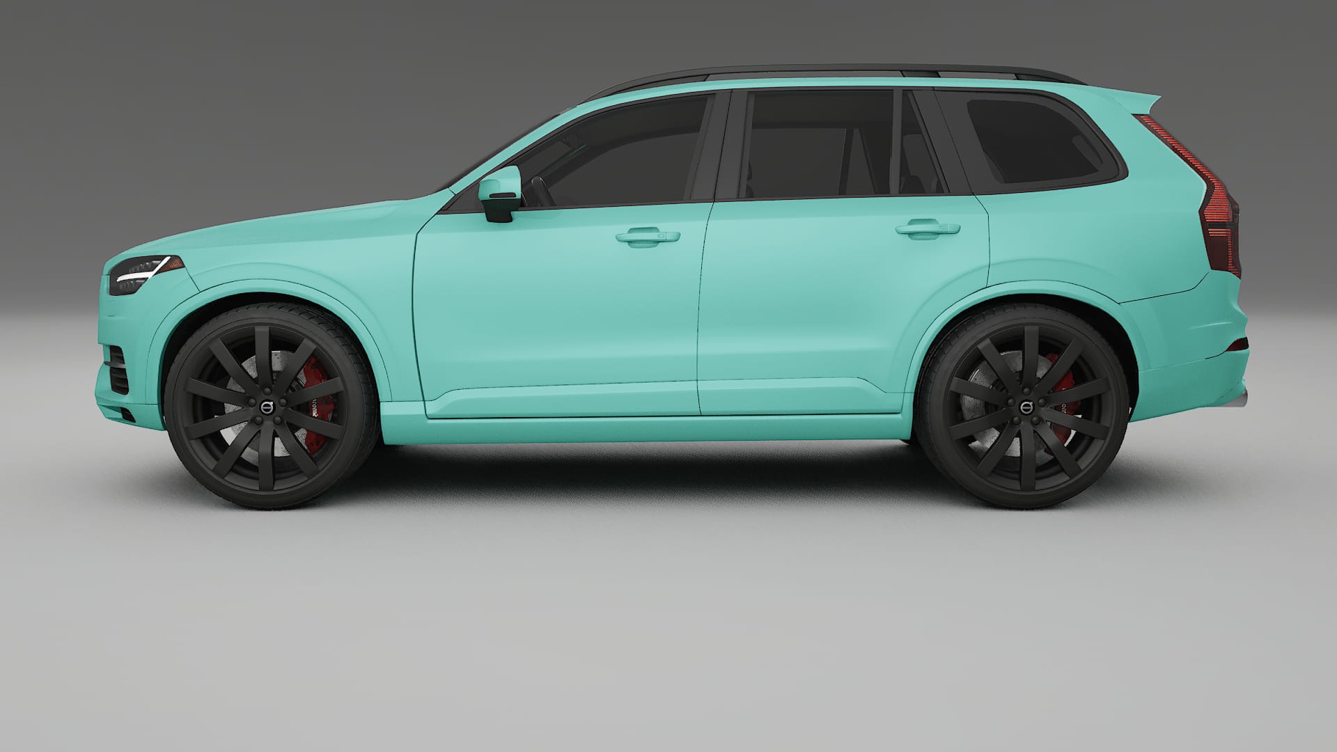 Volvo XC90 SPA TPU Lackskyddsfilm | FROST Färgskiftande PPF – Komplett Förskuret Kit