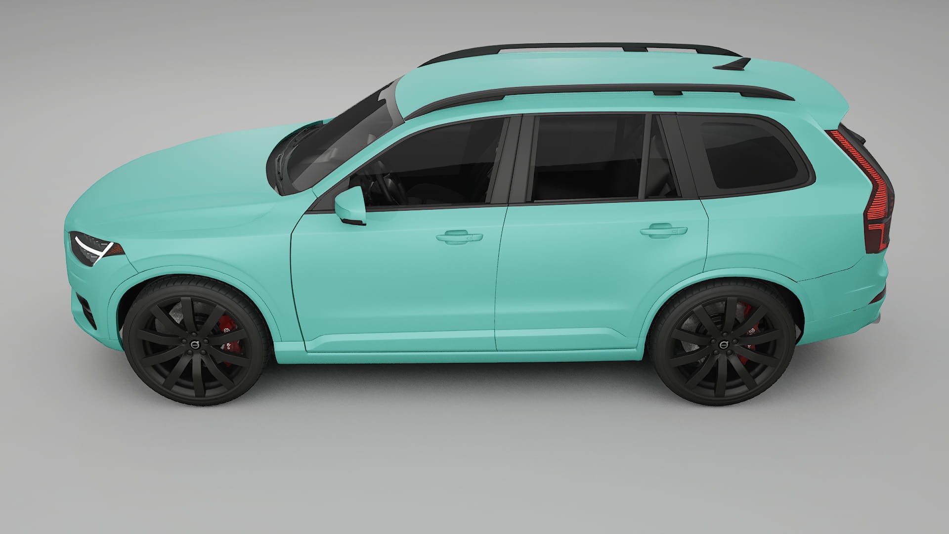 Volvo XC90 SPA TPU Lackskyddsfilm | FROST Färgskiftande PPF – Komplett Förskuret Kit