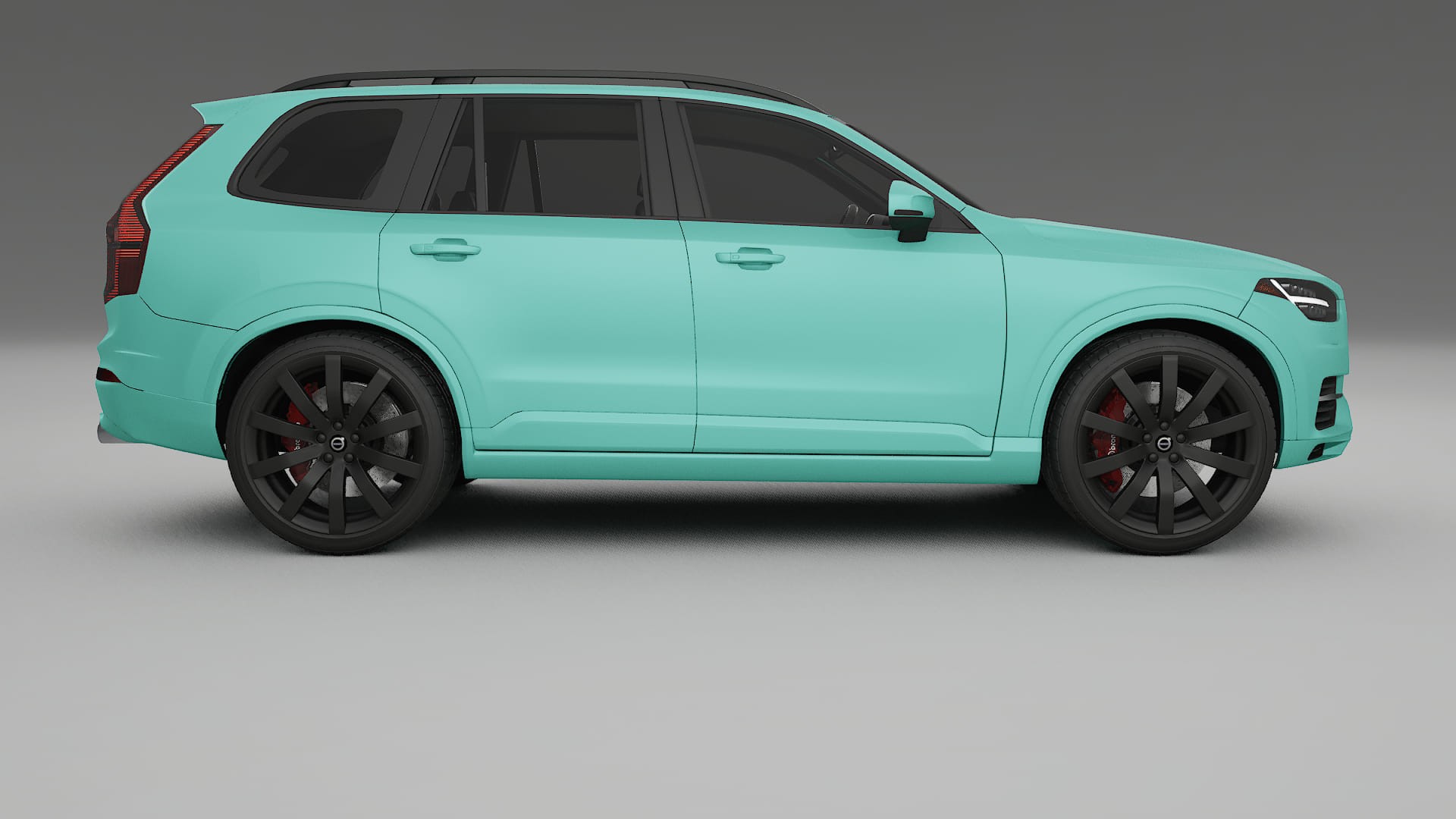 Volvo XC90 SPA TPU Lackskyddsfilm | FROST Färgskiftande PPF – Komplett Förskuret Kit