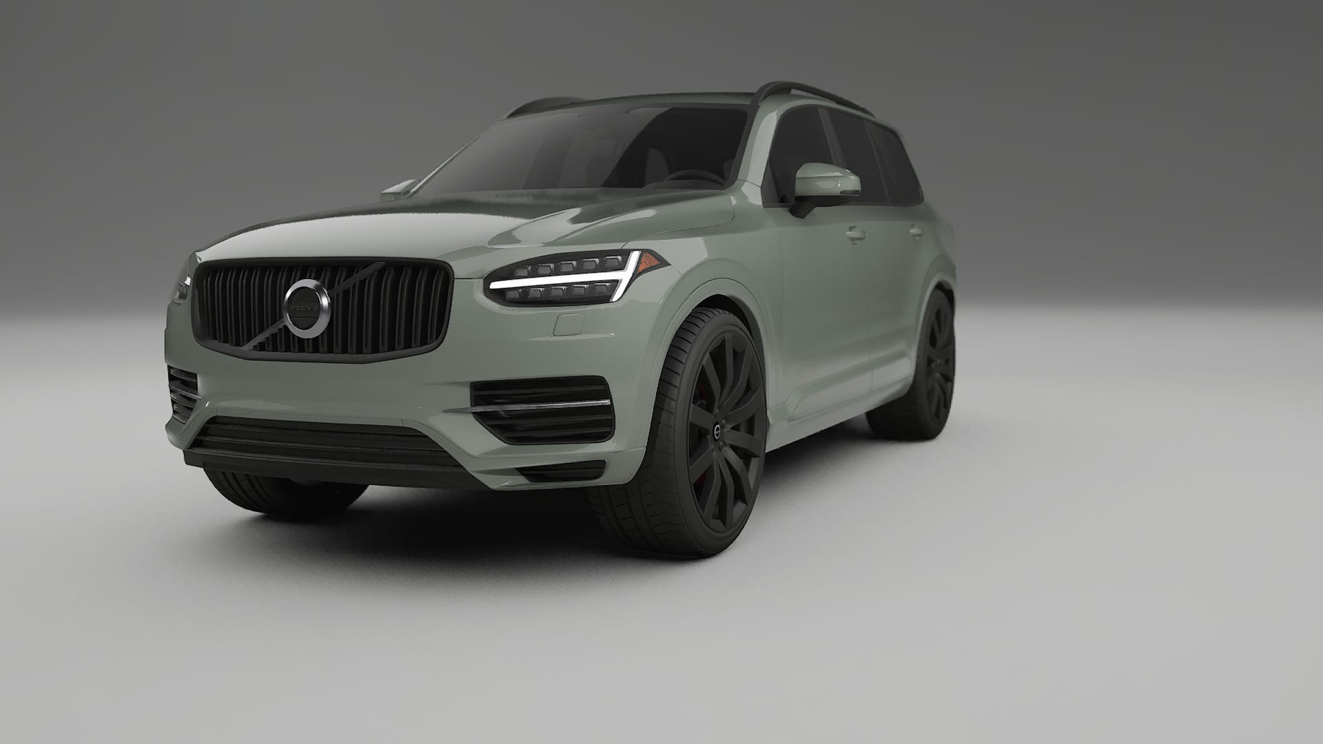Volvo XC90 SPA TPU Lackskyddsfilm | SLATE Färgskiftande PPF – Komplett Förskuret Kit