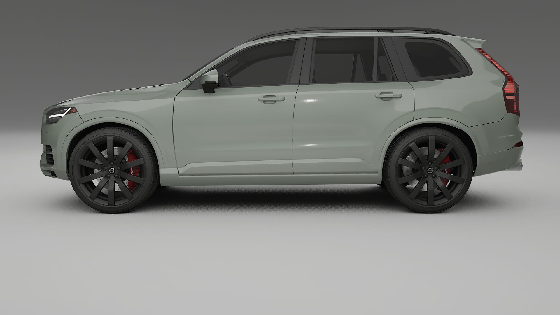 Volvo XC90 SPA TPU Lackskyddsfilm | SLATE Färgskiftande PPF – Komplett Förskuret Kit