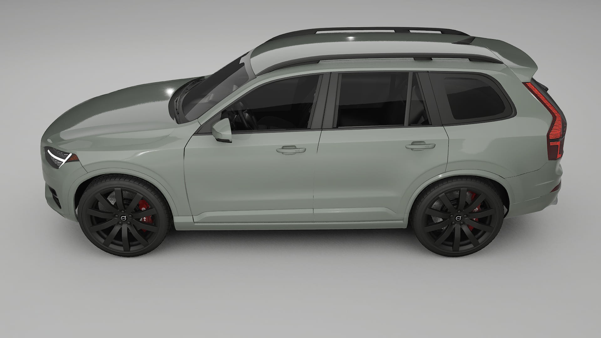 Volvo XC90 SPA TPU Lackskyddsfilm | SLATE Färgskiftande PPF – Komplett Förskuret Kit