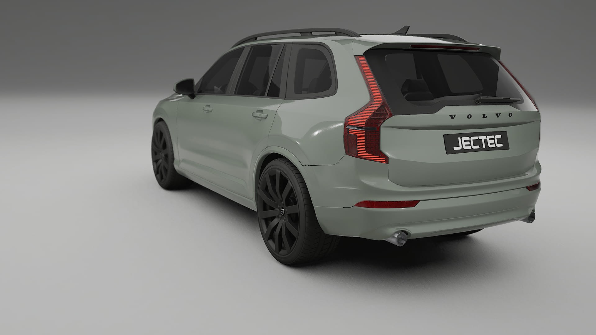 Volvo XC90 SPA TPU Lackskyddsfilm | SLATE Färgskiftande PPF – Komplett Förskuret Kit