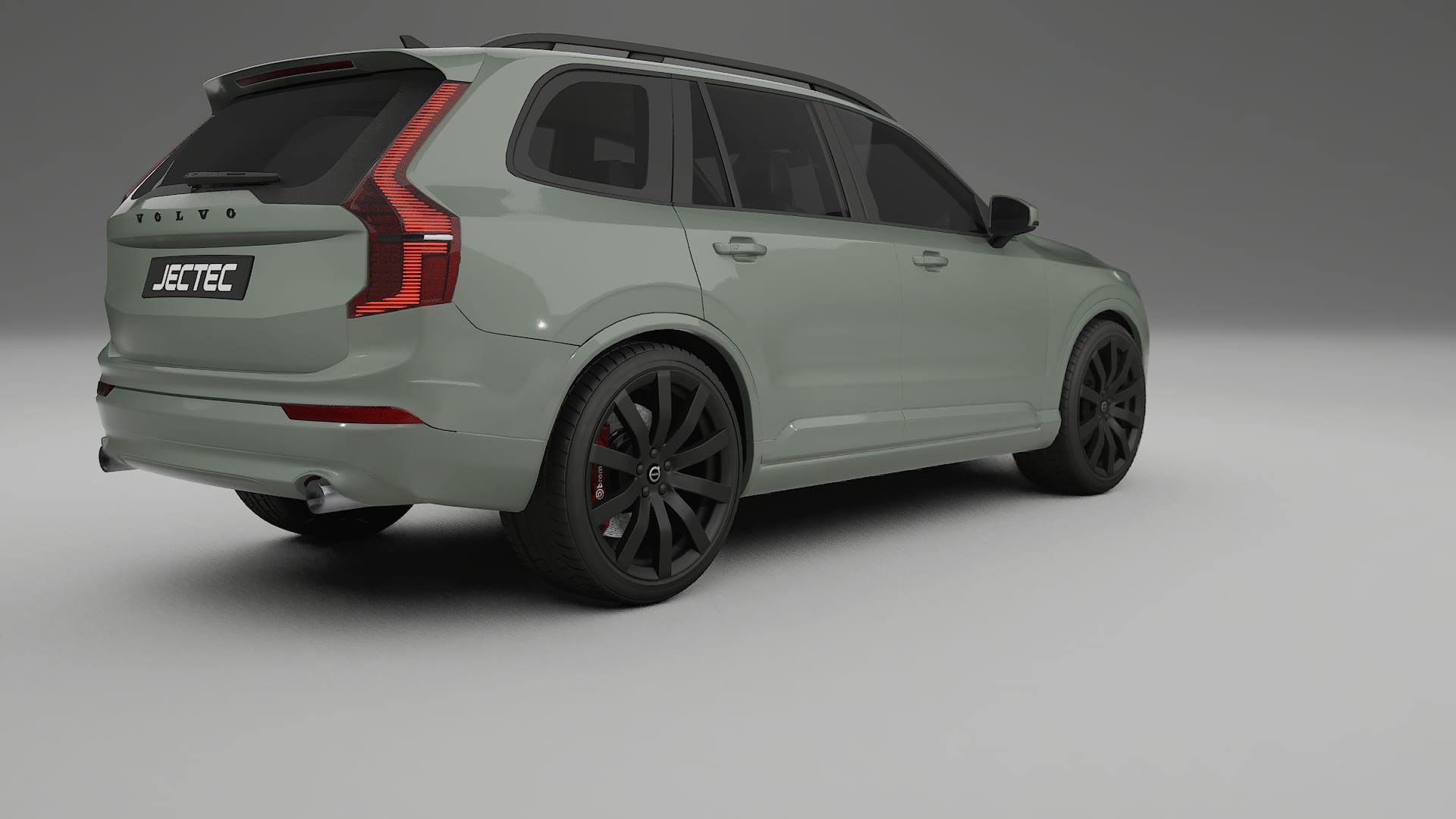 Volvo XC90 SPA TPU Lackskyddsfilm | SLATE Färgskiftande PPF – Komplett Förskuret Kit