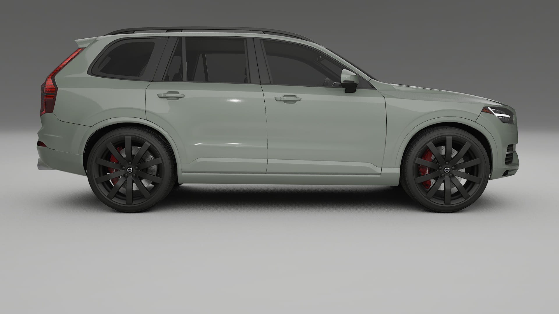 Volvo XC90 SPA TPU Lackskyddsfilm | SLATE Färgskiftande PPF – Komplett Förskuret Kit
