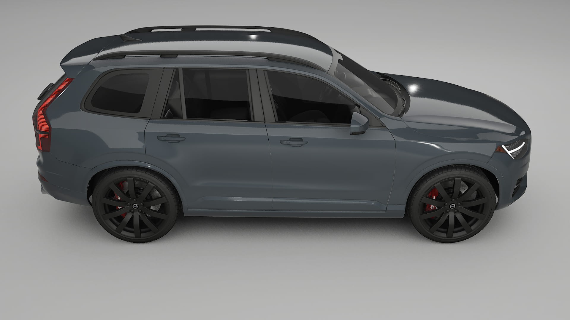 Volvo XC90 SPA TPU Lackskyddsfilm | GRANITE Färgskiftande PPF – Komplett Förskuret Kit