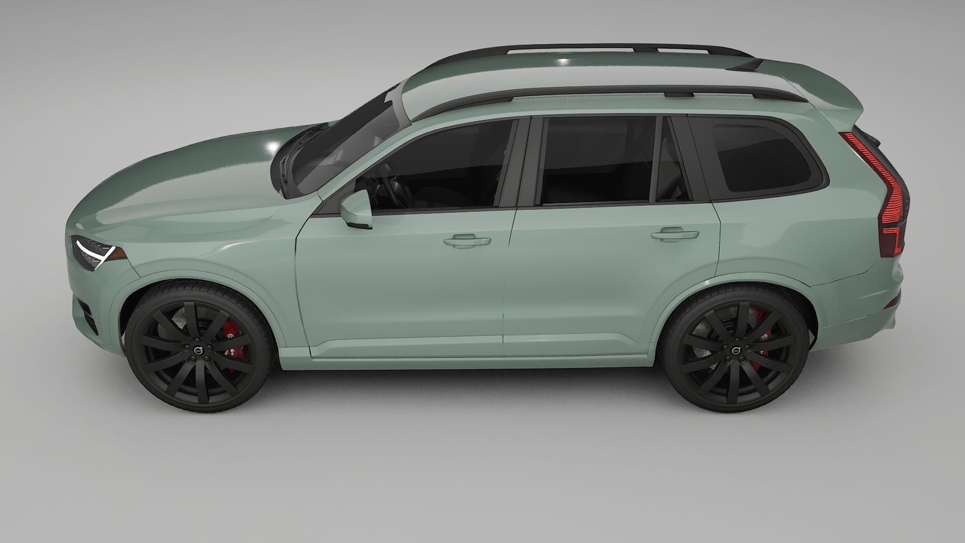 Volvo XC90 SPA TPU Lackskyddsfilm | CINDER Färgskiftande PPF – Komplett Förskuret Kit