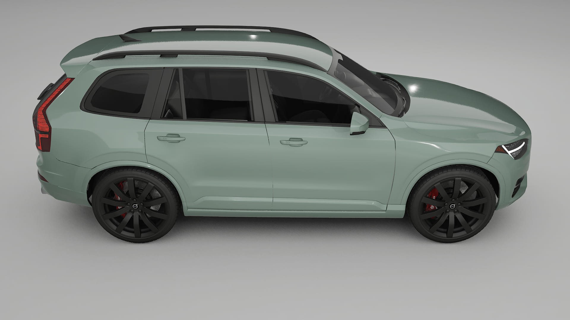 Volvo XC90 SPA TPU Lackskyddsfilm | CINDER Färgskiftande PPF – Komplett Förskuret Kit