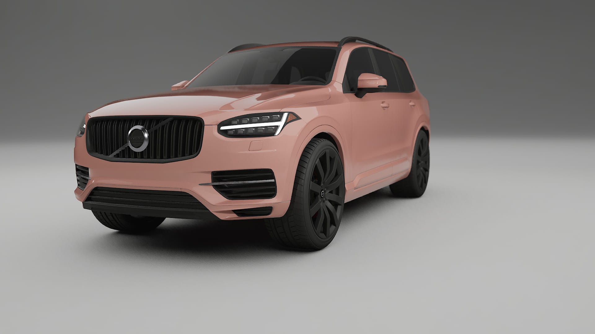 Volvo XC90 SPA TPU Lackskyddsfilm | BLUSH Färgskiftande PPF – Komplett Förskuret Kit
