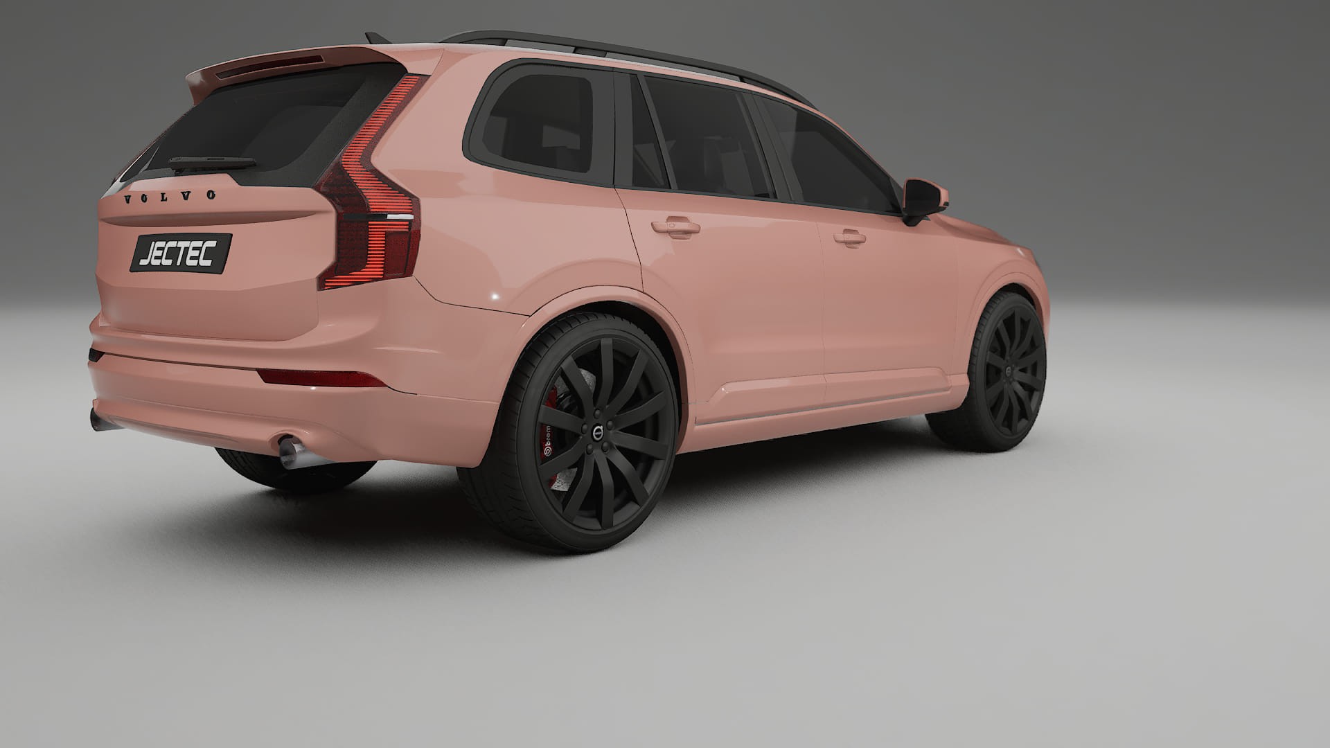 Volvo XC90 SPA TPU Lackskyddsfilm | BLUSH Färgskiftande PPF – Komplett Förskuret Kit