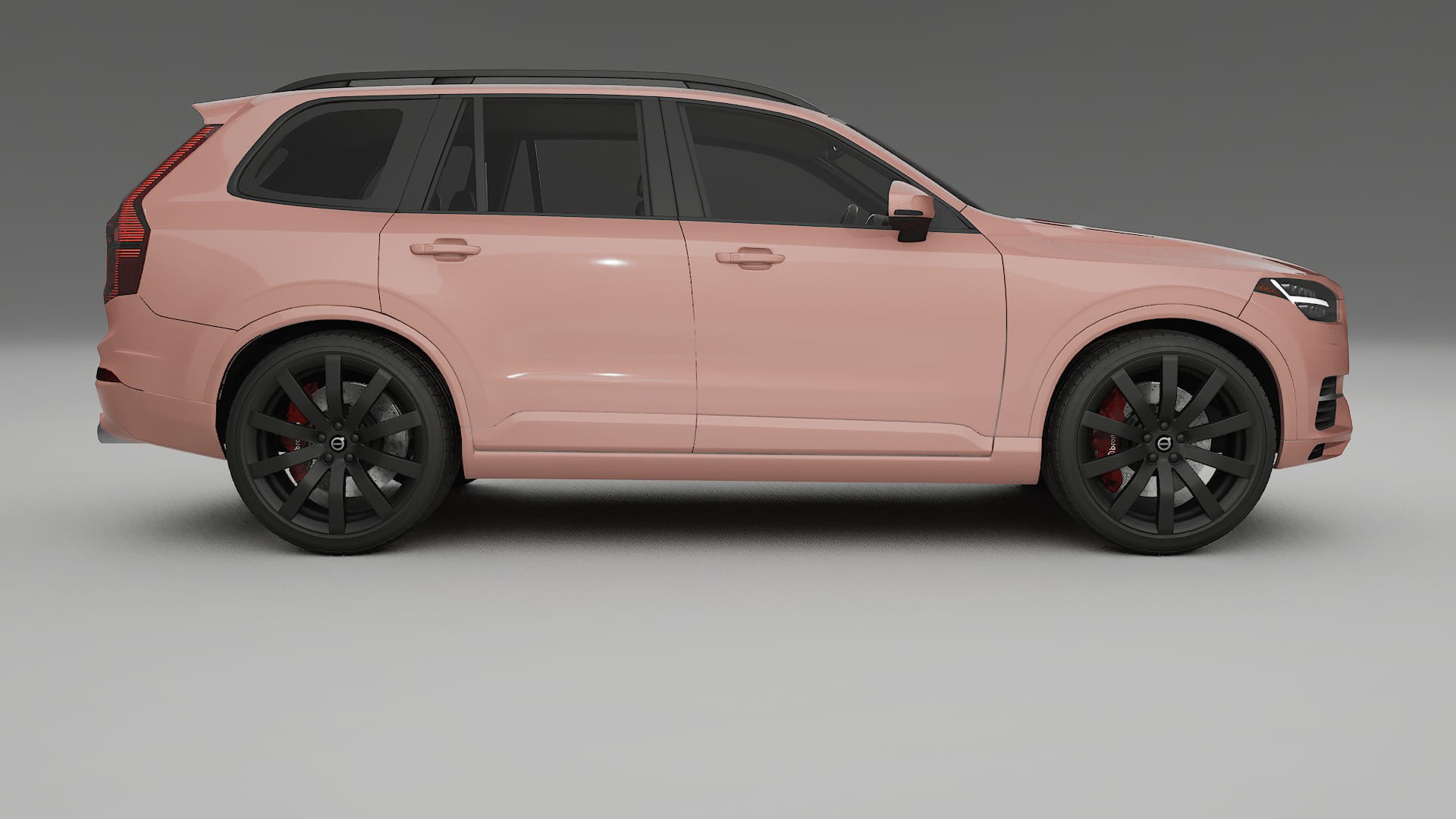 Volvo XC90 SPA TPU Lackskyddsfilm | BLUSH Färgskiftande PPF – Komplett Förskuret Kit