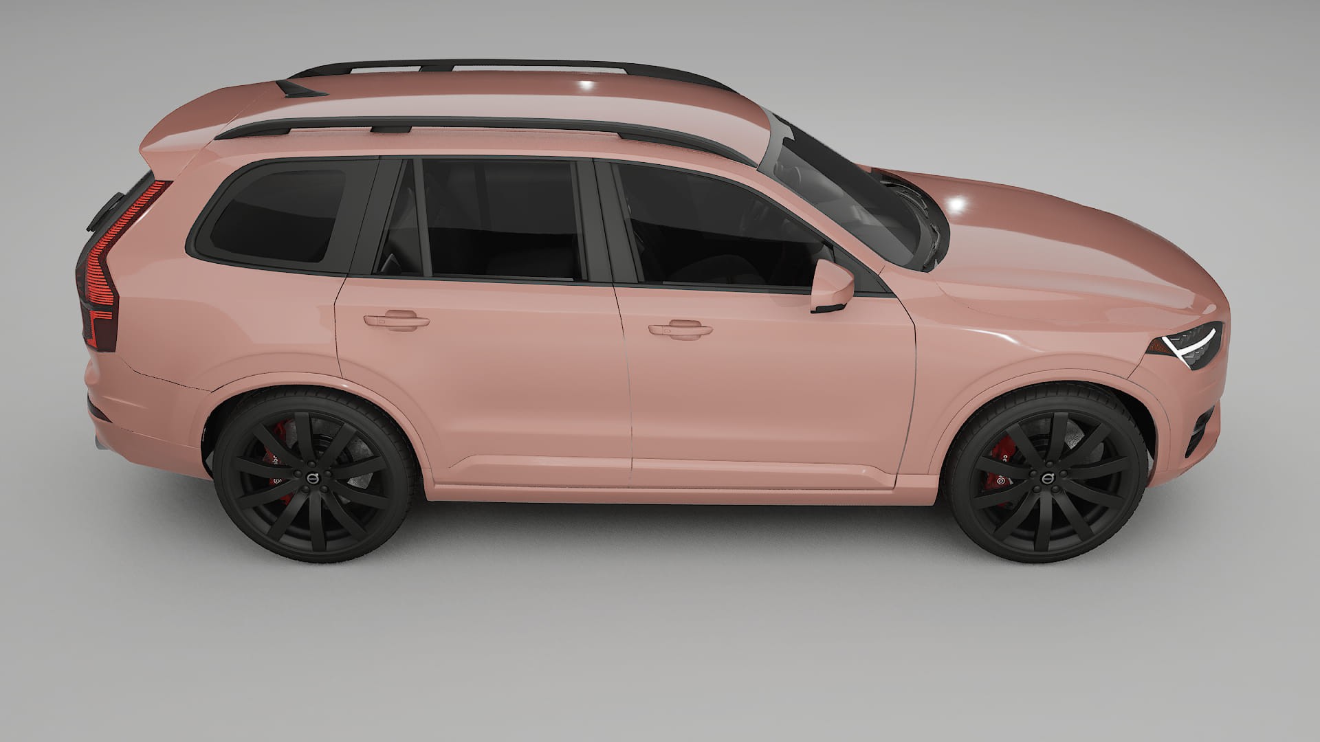 Volvo XC90 SPA TPU Lackskyddsfilm | BLUSH Färgskiftande PPF – Komplett Förskuret Kit