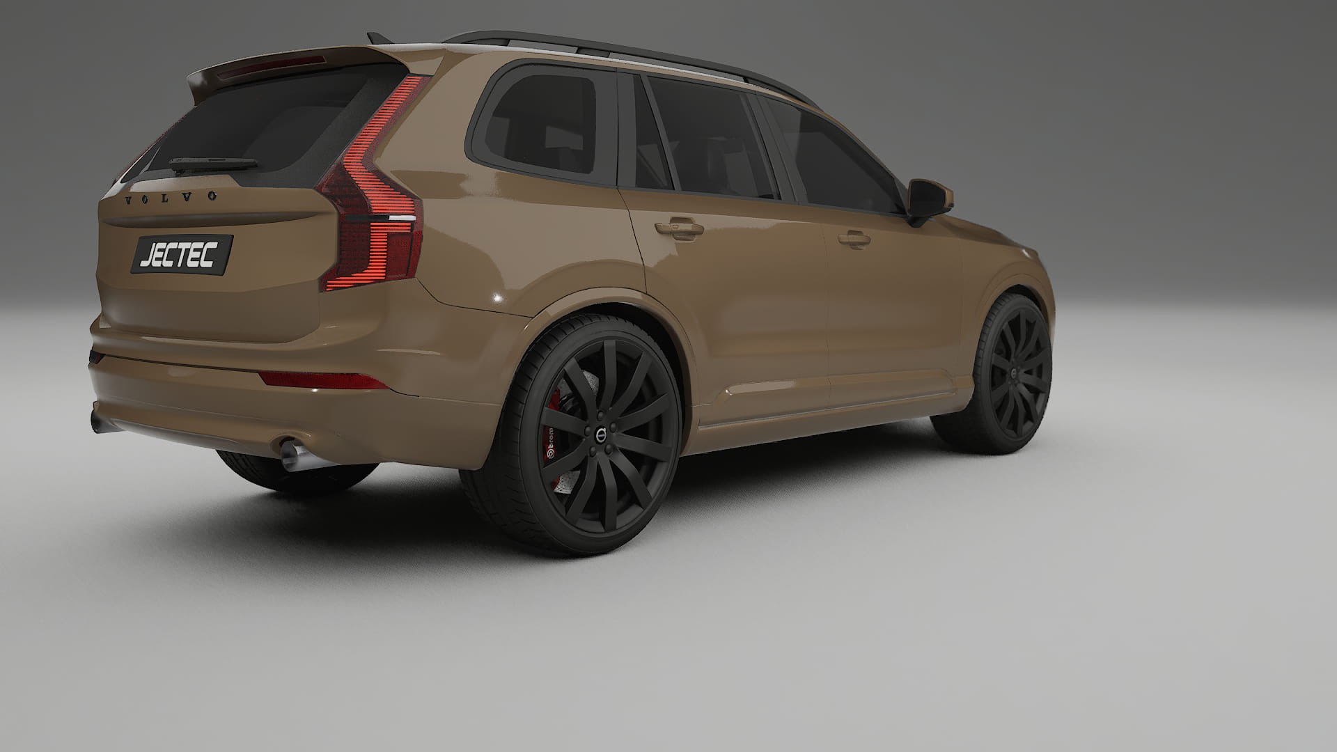 Volvo XC90 SPA TPU Lackskyddsfilm | SAHARA Färgskiftande PPF – Komplett Förskuret Kit
