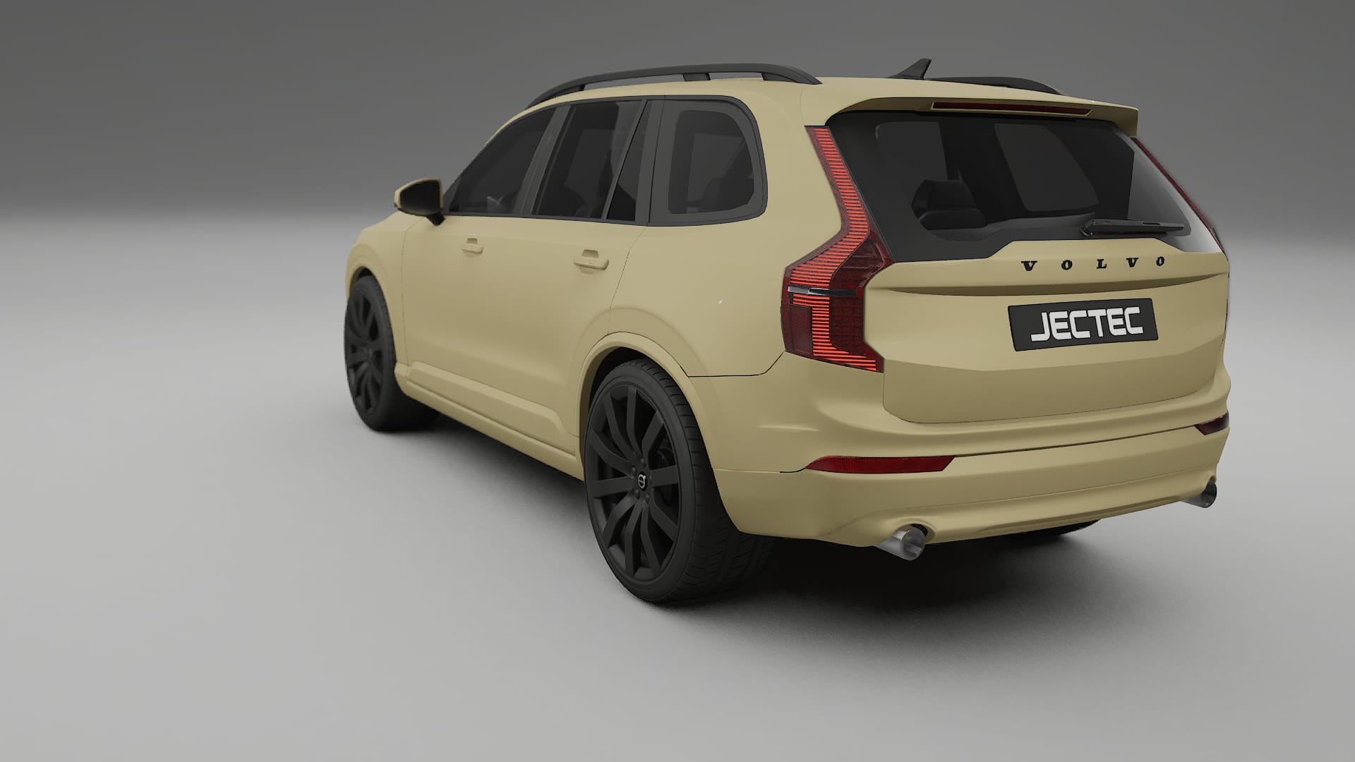 Volvo XC90 SPA TPU Lackskyddsfilm | SAND Färgskiftande PPF – Komplett Förskuret Kit