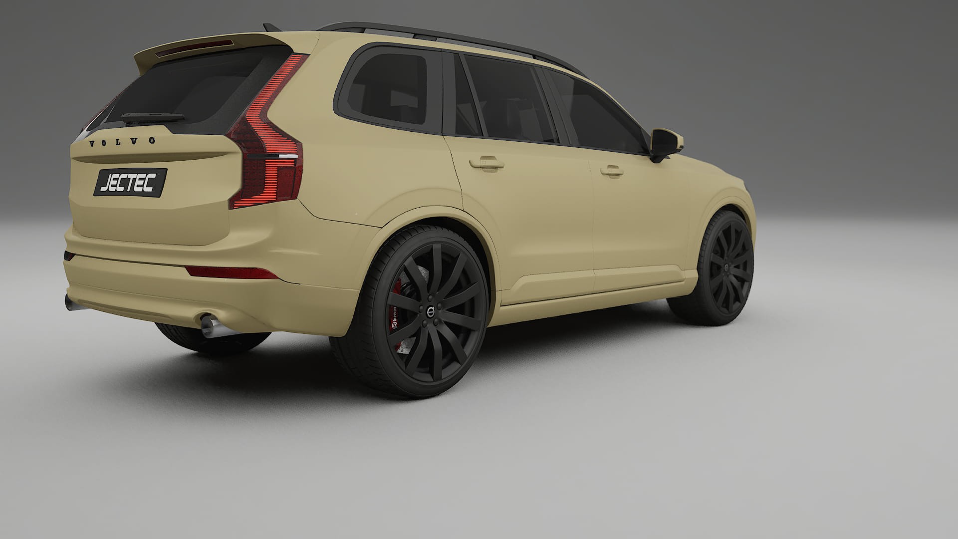 Volvo XC90 SPA TPU Lackskyddsfilm | SAND Färgskiftande PPF – Komplett Förskuret Kit