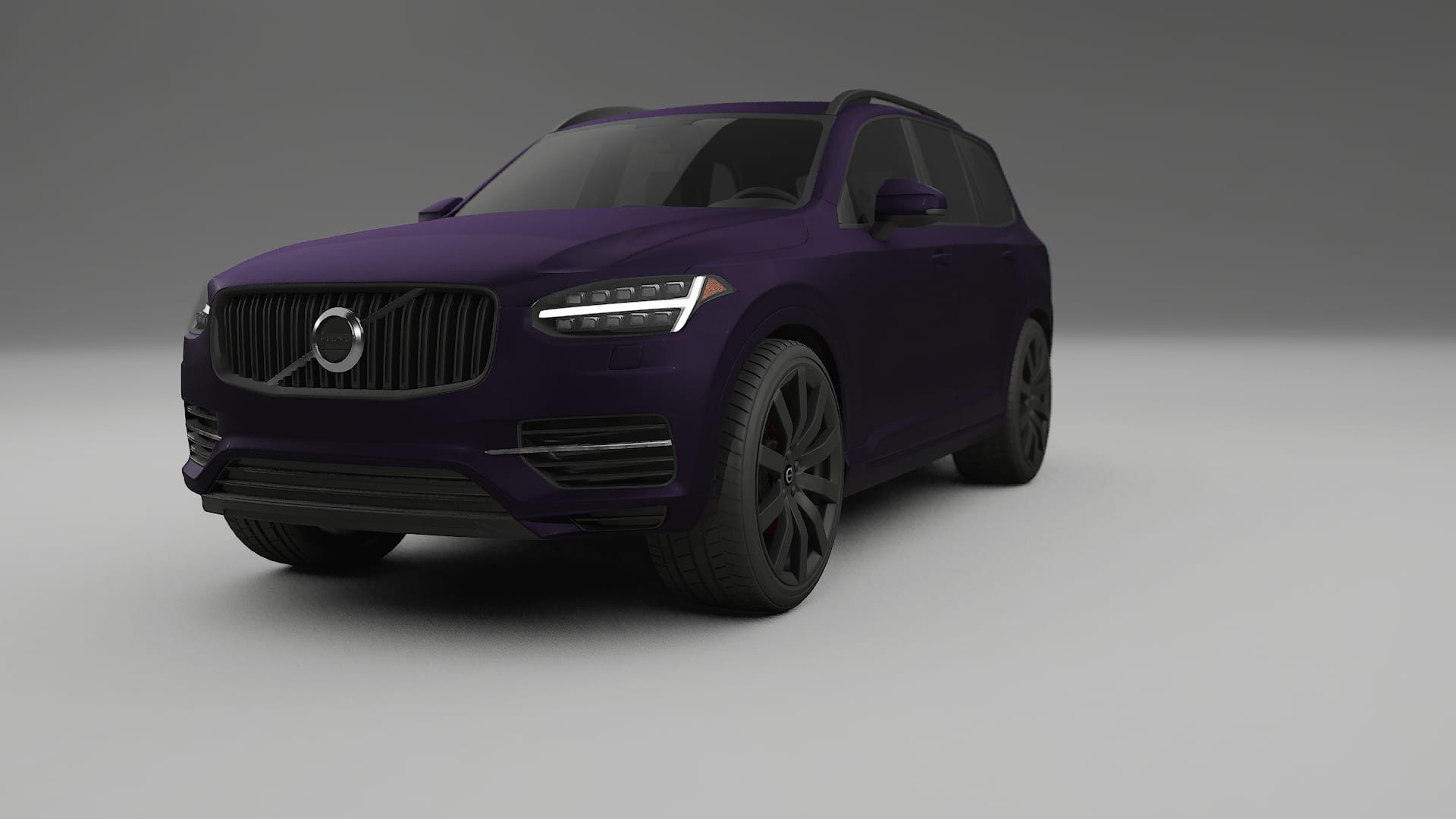 Volvo XC90 SPA TPU Lackskyddsfilm | VIOLET Färgskiftande PPF – Komplett Förskuret Kit