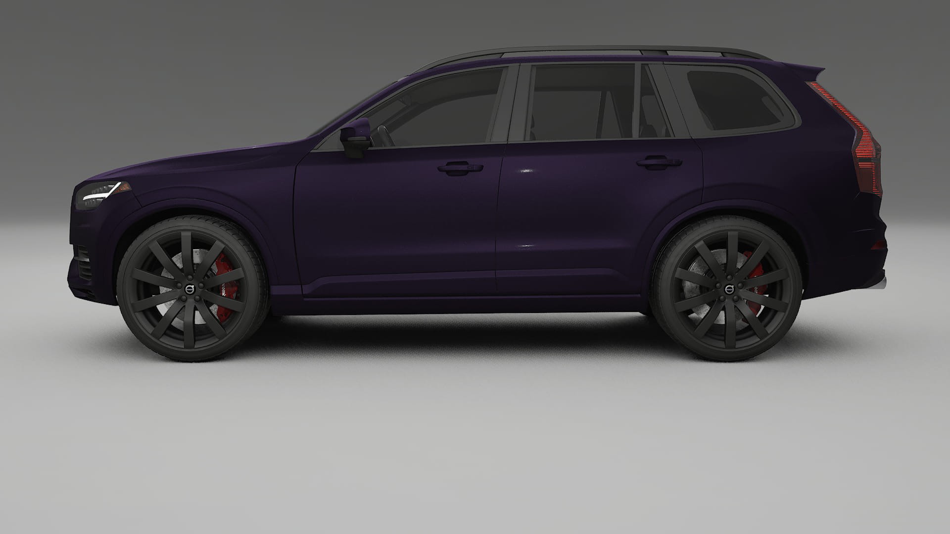 Volvo XC90 SPA TPU Lackskyddsfilm | VIOLET Färgskiftande PPF – Komplett Förskuret Kit