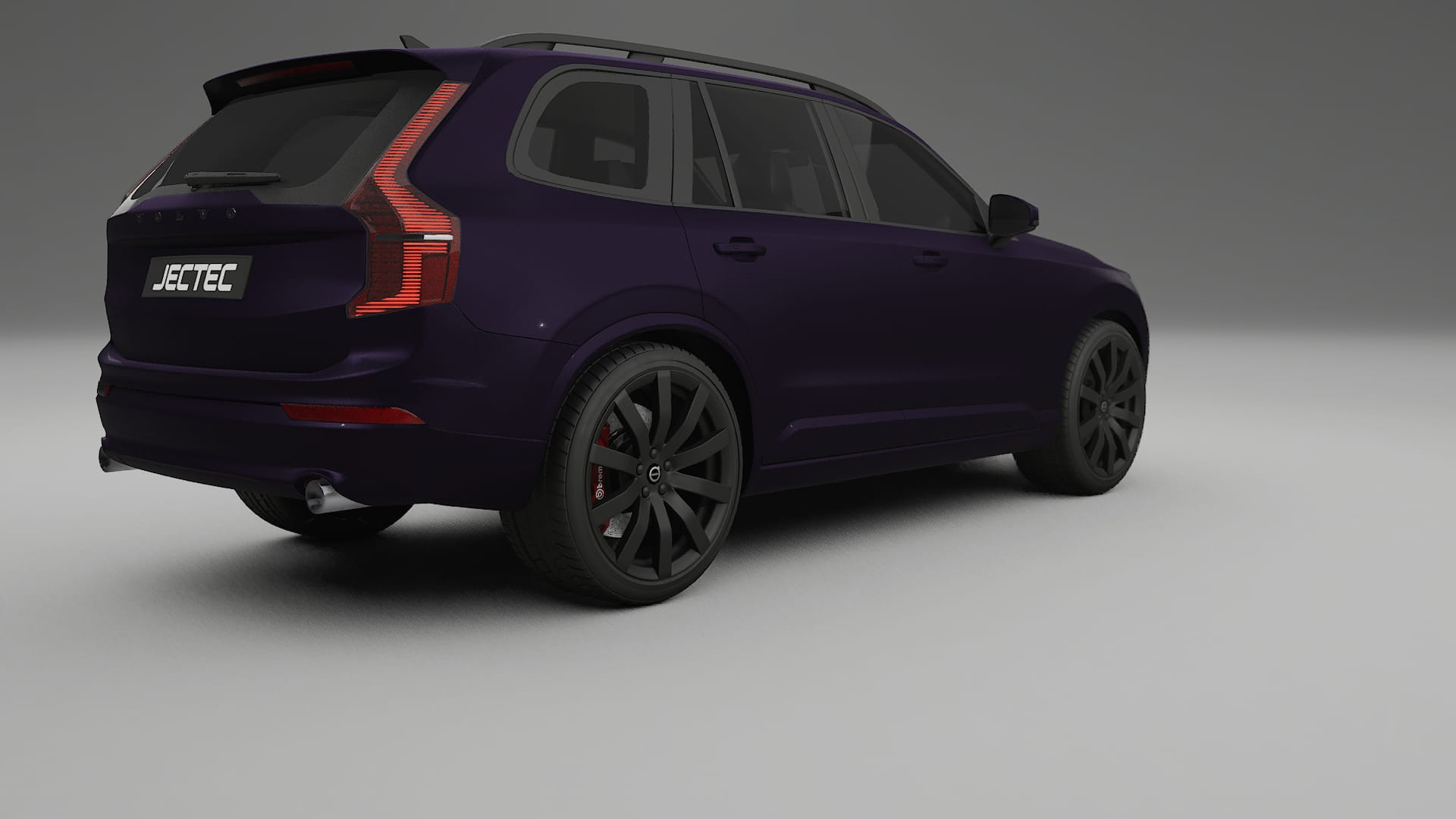 Volvo XC90 SPA TPU Lackskyddsfilm | VIOLET Färgskiftande PPF – Komplett Förskuret Kit