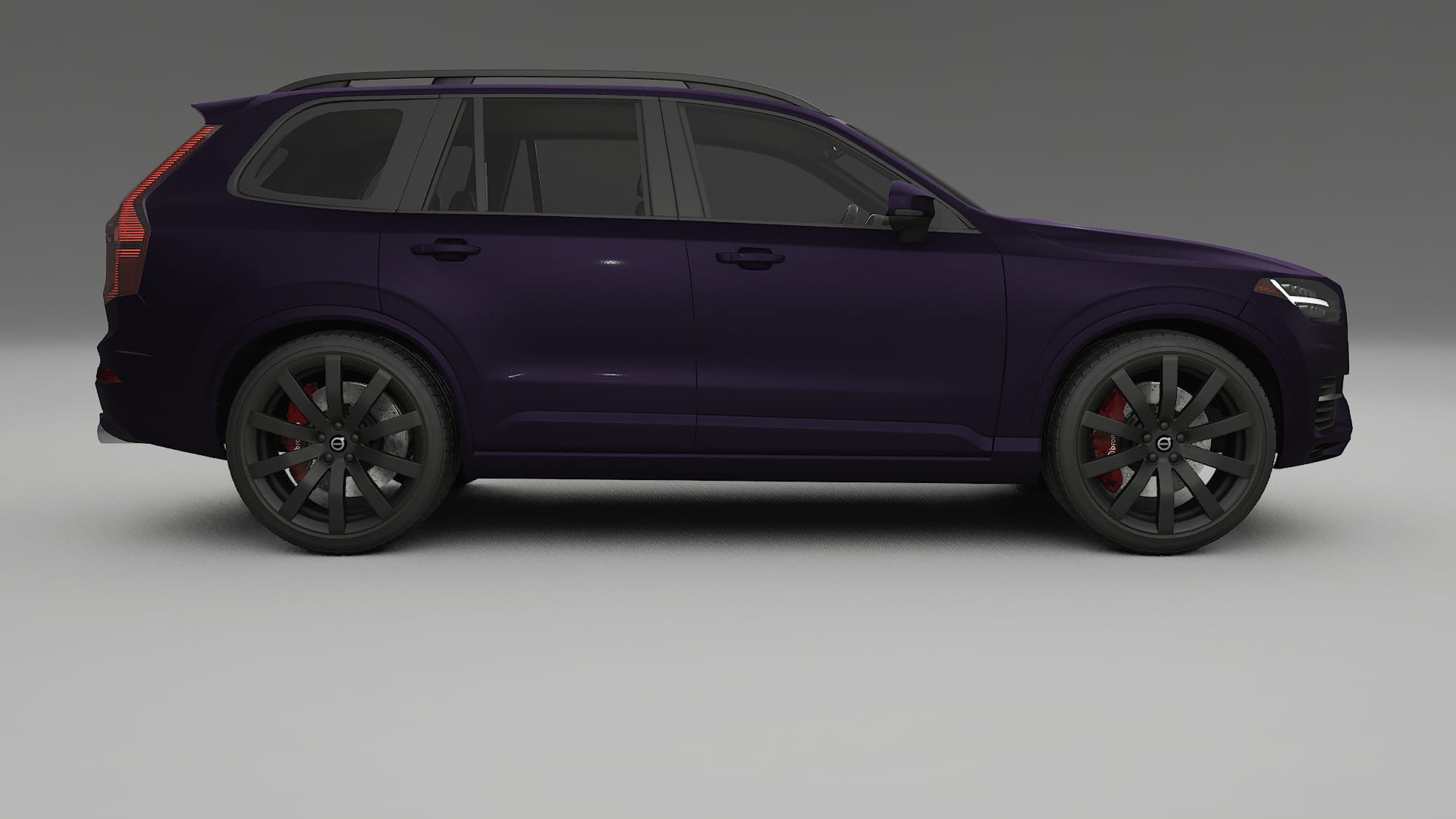 Volvo XC90 SPA TPU Lackskyddsfilm | VIOLET Färgskiftande PPF – Komplett Förskuret Kit