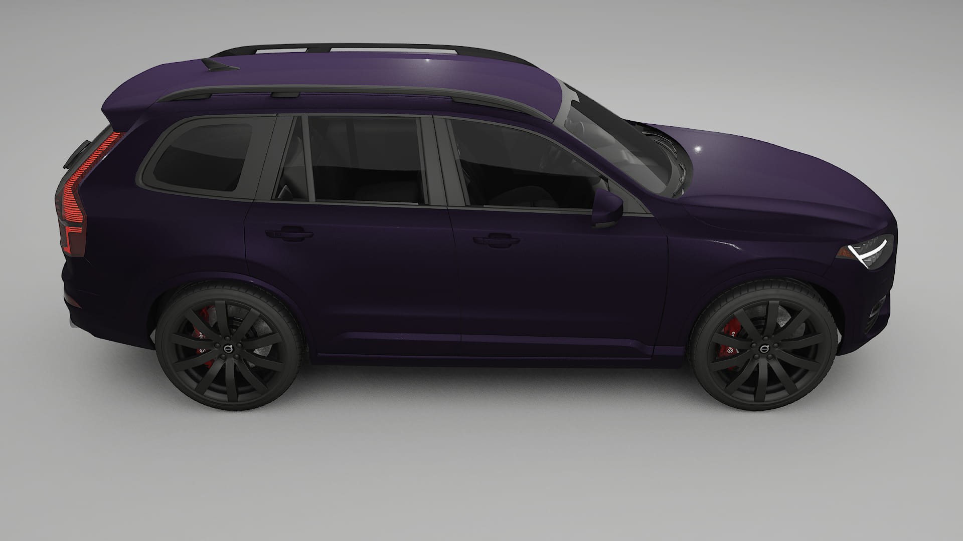 Volvo XC90 SPA TPU Lackskyddsfilm | VIOLET Färgskiftande PPF – Komplett Förskuret Kit