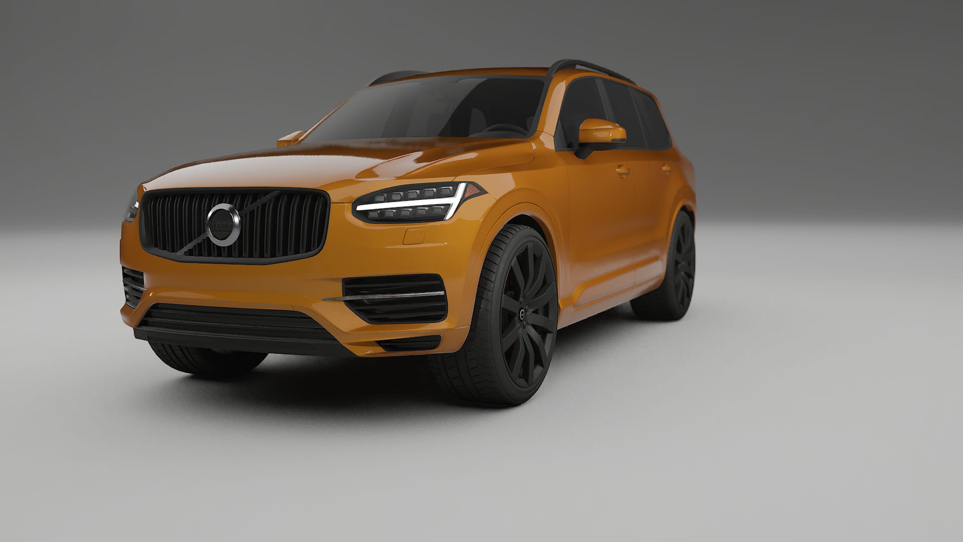 Volvo XC90 SPA TPU Lackskyddsfilm | DAISY Färgskiftande PPF – Komplett Förskuret Kit
