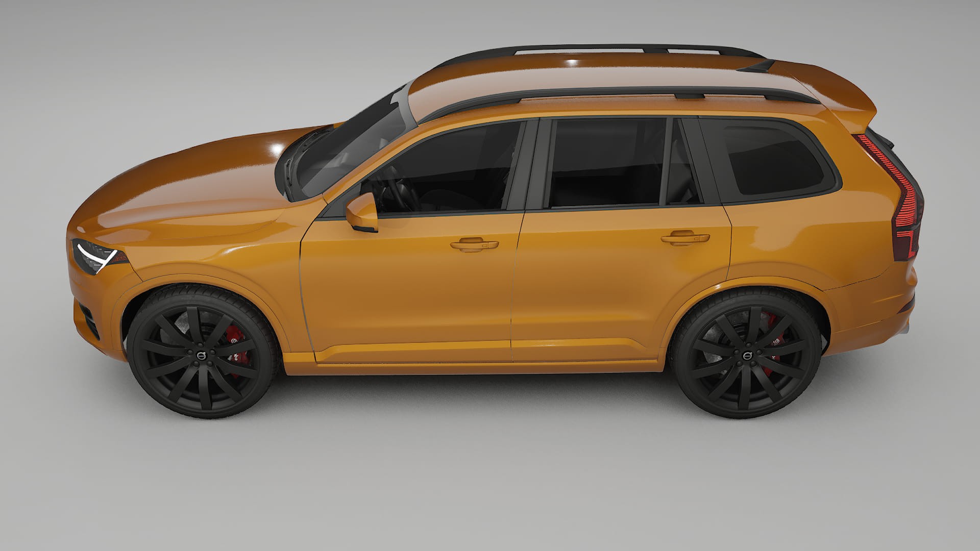 Volvo XC90 SPA TPU Lackskyddsfilm | DAISY Färgskiftande PPF – Komplett Förskuret Kit