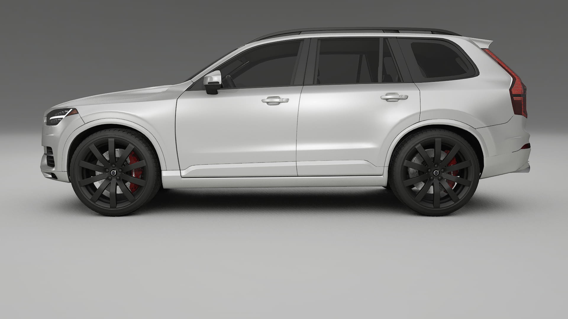 Volvo XC90 SPA TPU Lackskyddsfilm | OPAL Färgskiftande PPF – Komplett Förskuret Kit