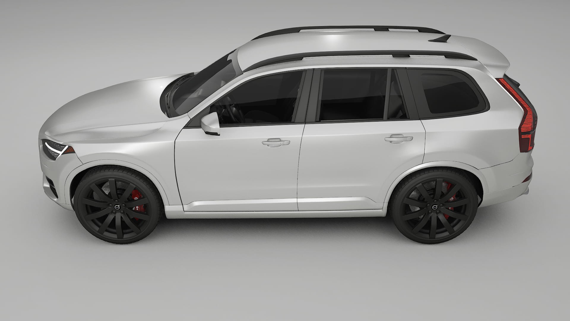 Volvo XC90 SPA TPU Lackskyddsfilm | OPAL Färgskiftande PPF – Komplett Förskuret Kit