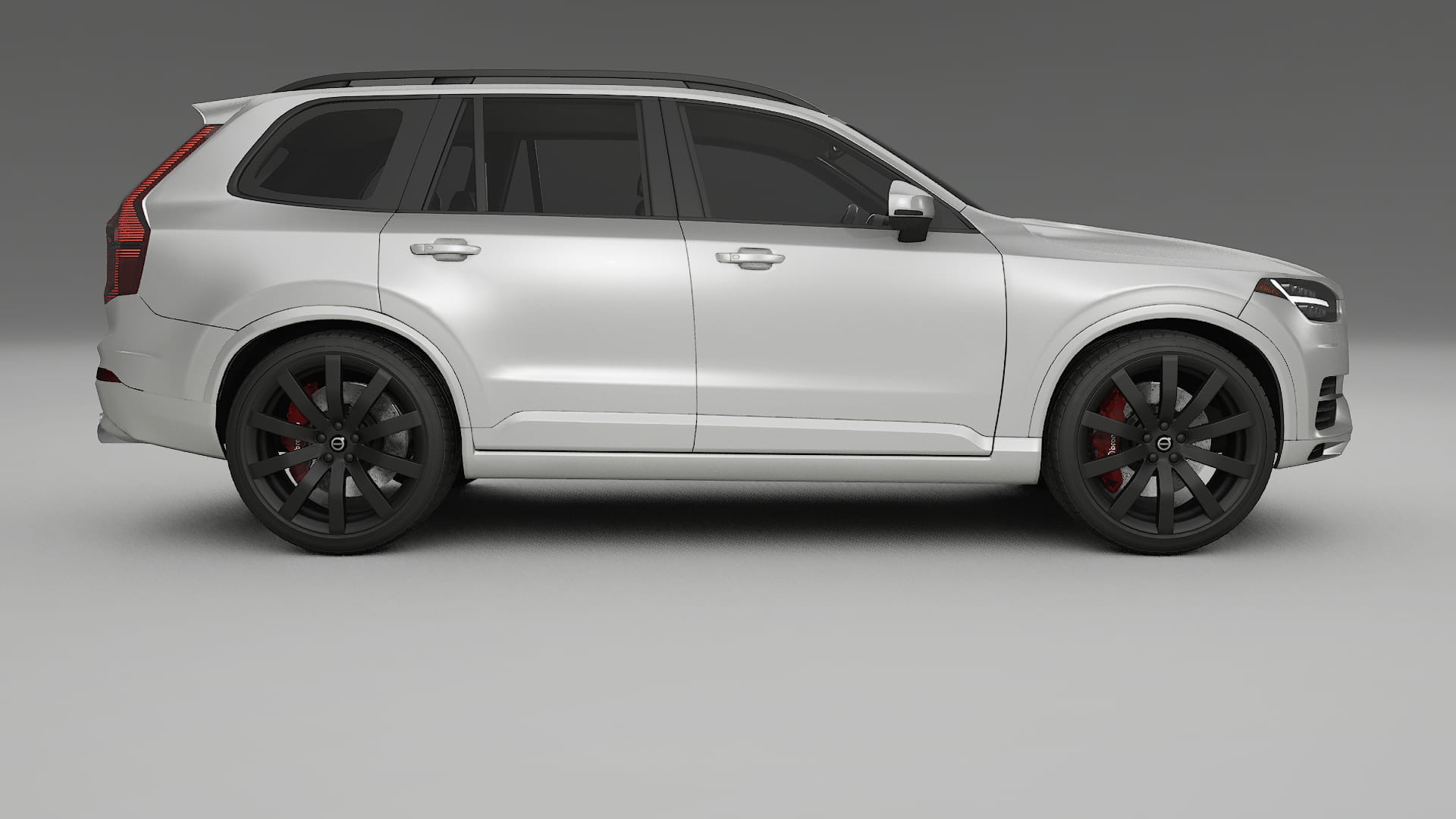 Volvo XC90 SPA TPU Lackskyddsfilm | OPAL Färgskiftande PPF – Komplett Förskuret Kit