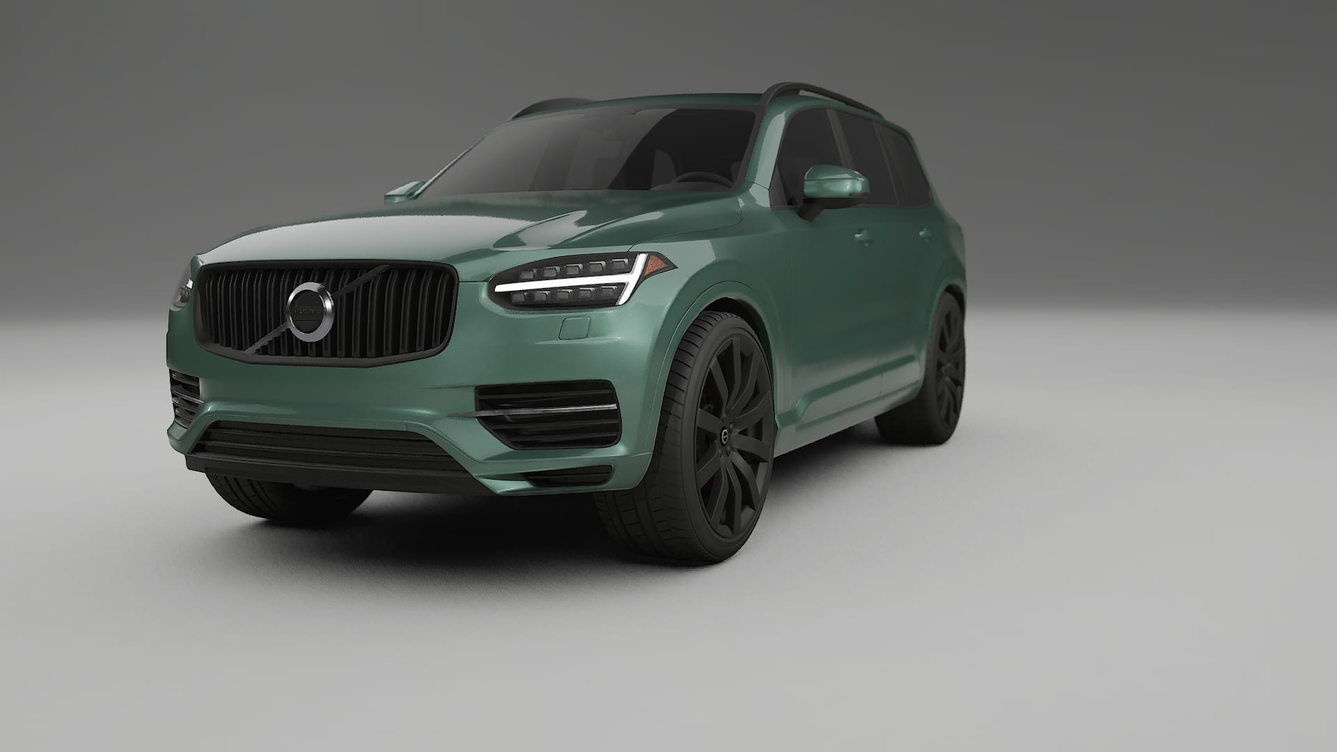 Volvo XC90 SPA TPU Lackskyddsfilm | EVERGREEN Färgskiftande PPF – Komplett Förskuret Kit