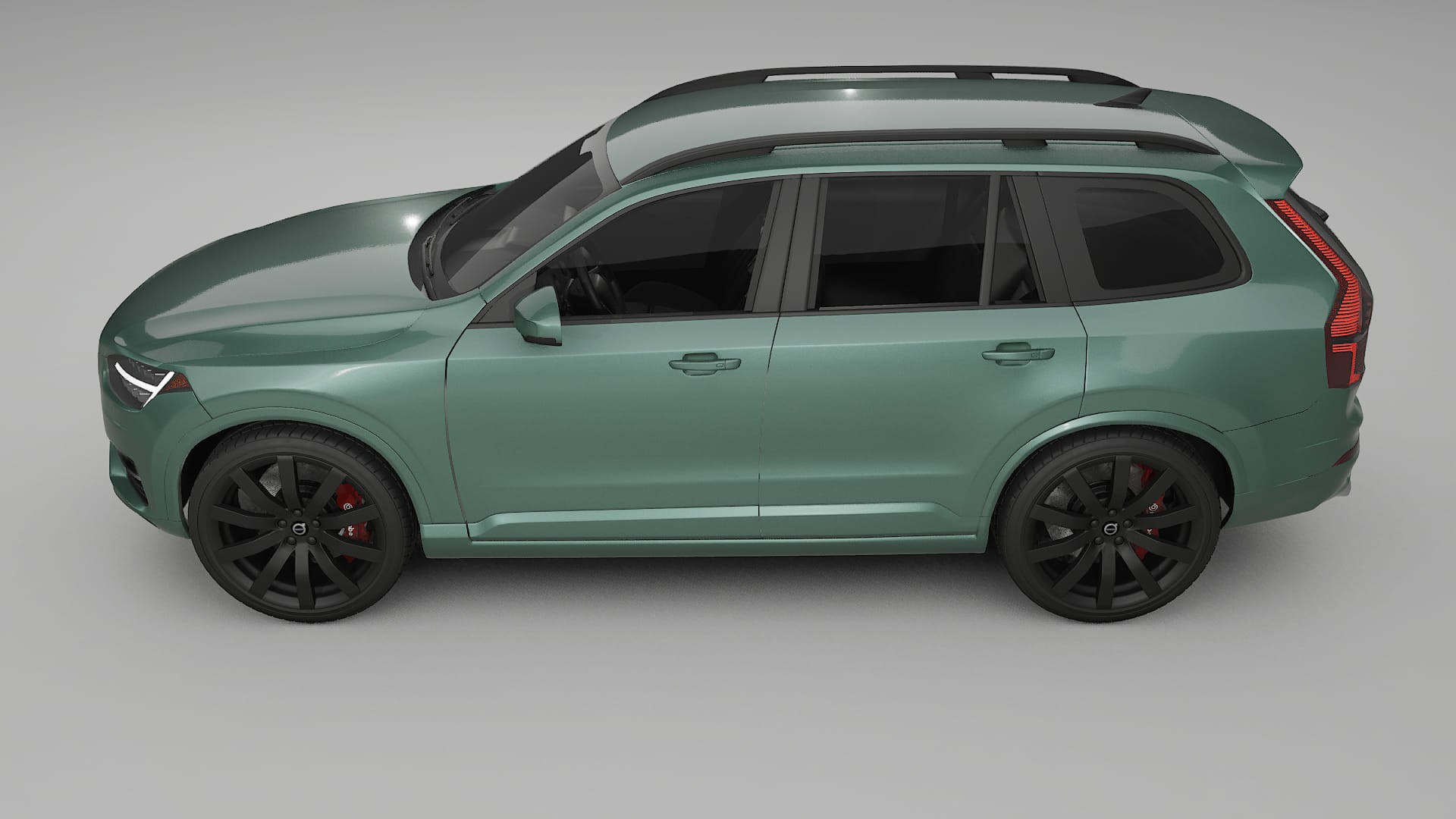 Volvo XC90 SPA TPU Lackskyddsfilm | EVERGREEN Färgskiftande PPF – Komplett Förskuret Kit