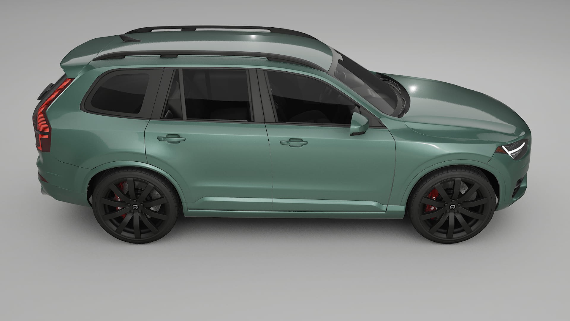 Volvo XC90 SPA TPU Lackskyddsfilm | EVERGREEN Färgskiftande PPF – Komplett Förskuret Kit