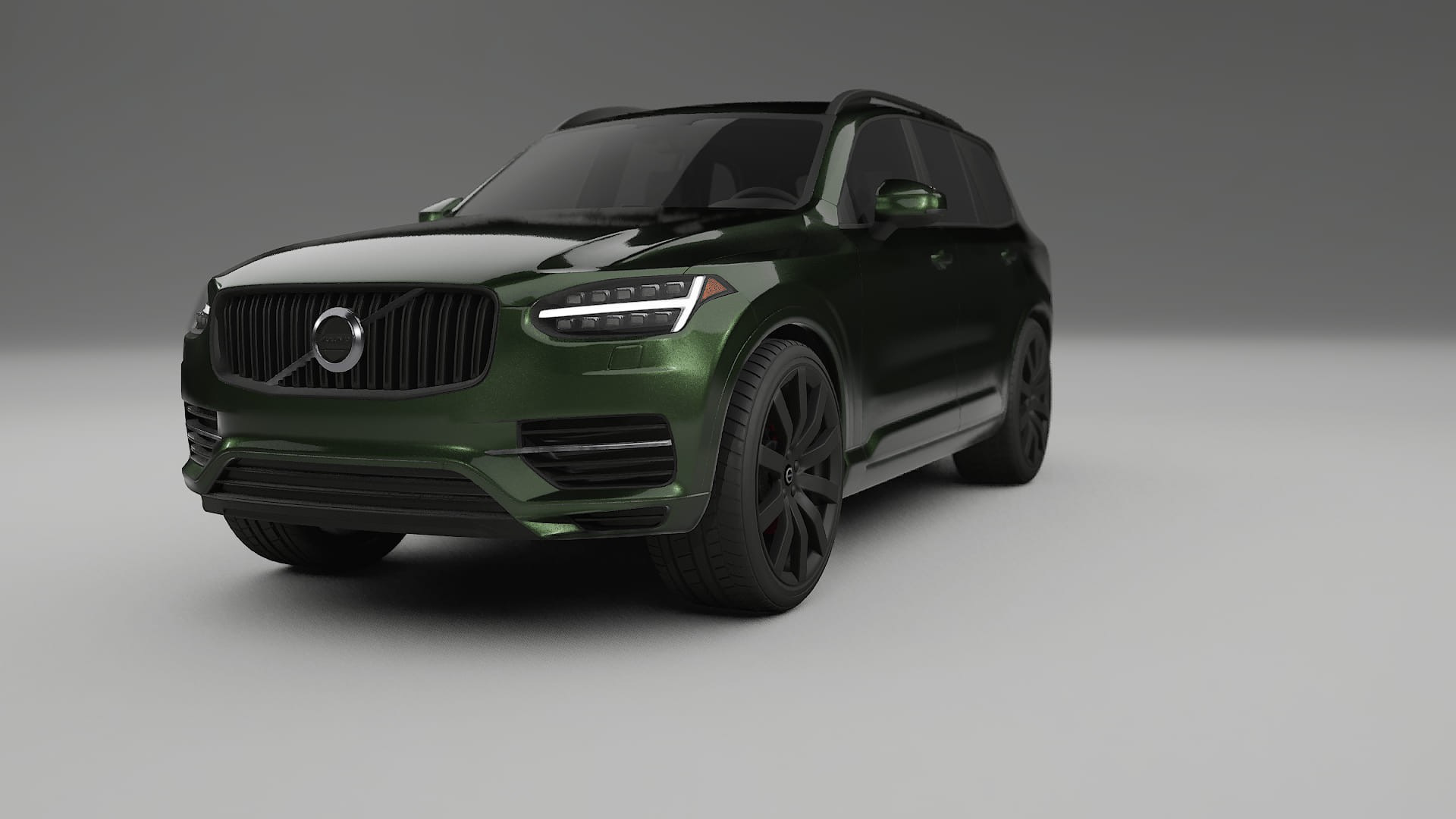 Volvo XC90 SPA TPU Lackskyddsfilm | LAGOON Färgskiftande PPF – Komplett Förskuret Kit