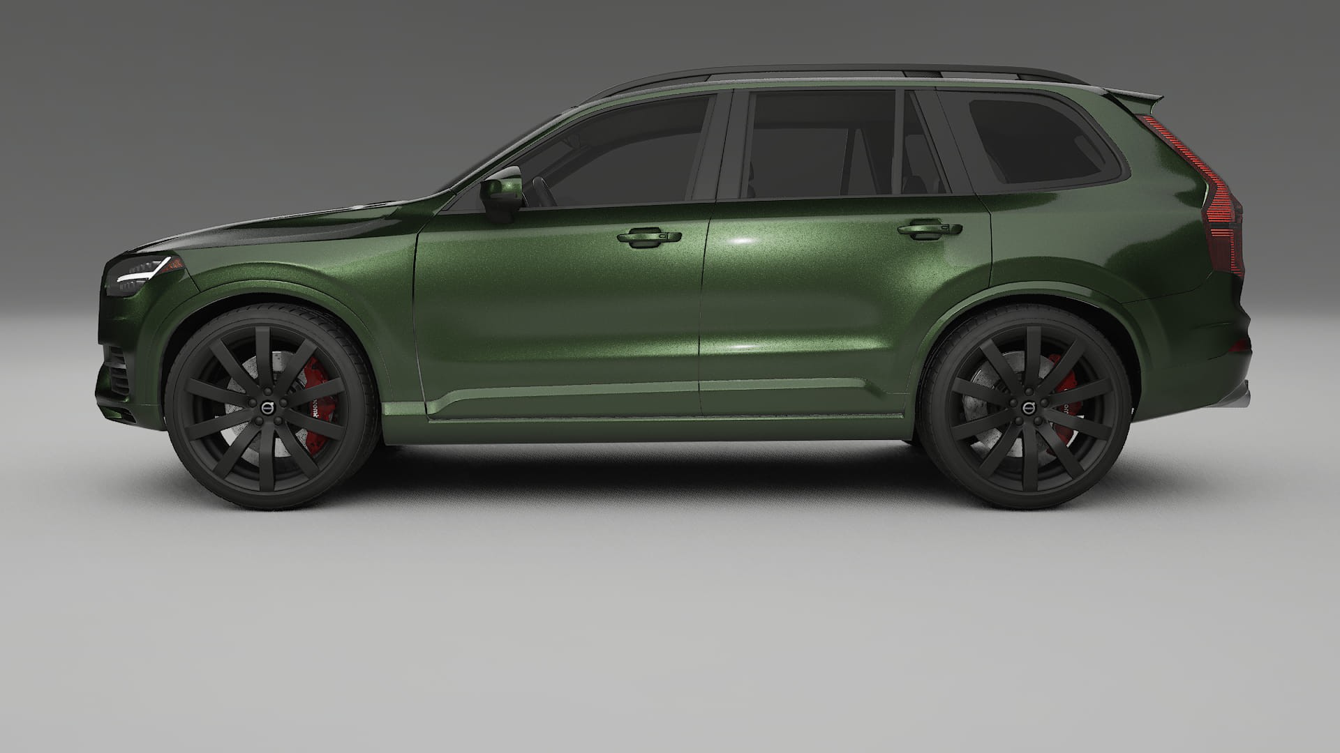 Volvo XC90 SPA TPU Lackskyddsfilm | LAGOON Färgskiftande PPF – Komplett Förskuret Kit