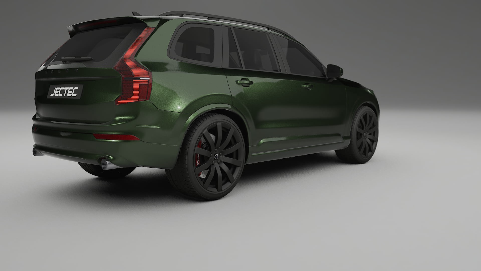 Volvo XC90 SPA TPU Lackskyddsfilm | LAGOON Färgskiftande PPF – Komplett Förskuret Kit
